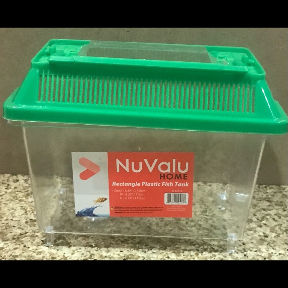 portable fish critter tank